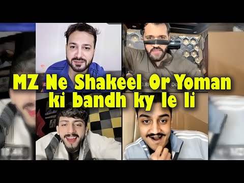 MZ 007 & Dogar vs Shakeel Mehar & Yoman Tiktok Live Agressive Match