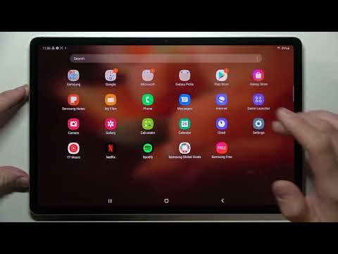 How to Change Notification Sound on SAMSUNG Galaxy Tab S7 FE - Sound Settings
