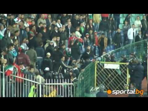 Stolen flag and bombs and fighting match with Italy