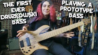 Video thumbnail for The First Druzkowski Bass... A Fantastic Prototype! by Cici Von Strangelove