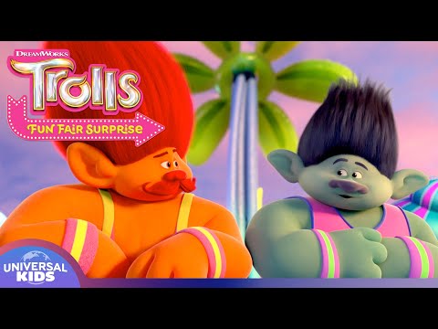 Super BUFF Boardwalk Battle! | Fun Fair Surprise | TROLLS
