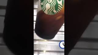 How to make an ice coffee Starbucks