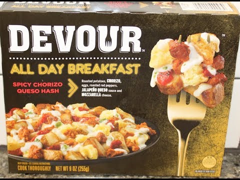 Devour All Day Breakfast: Spicy Chorizo Queso Hash...