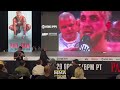 Nate Diaz Flips Off Jake Paul During Promo | Paul vs. Silva |  MMA Fighting