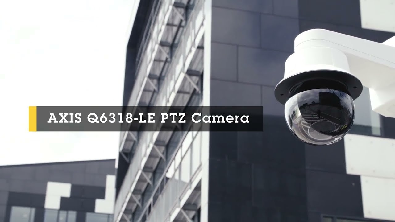Axis Caméra réseau Q6318-LE 50 Hz No Midspan