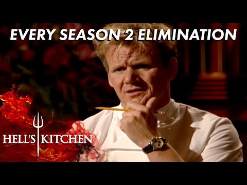 Every Season 2 Elimination In Hell's Kitchen | Hell's Kitchen