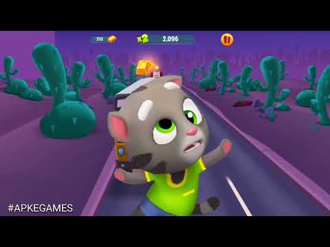 Talking Tom Gold Run Las Vegas Gameplay Android ios