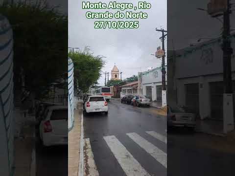 🇧🇷 CHUVA EM MONTE ALEGRE, RIO GRANDE DO NORTE 27/10/2025 #automobile #turismo #chuvas #smartphone