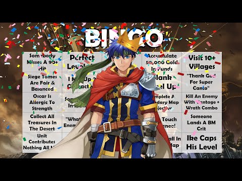 FE9 Live Bingo Night Pt. 2! | Path of Radiance Iron Man Highlights!