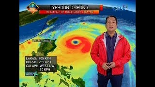 Saksi: Mata ng bagyong Ompong, malapit nang tumama sa Cagayan, Isabela