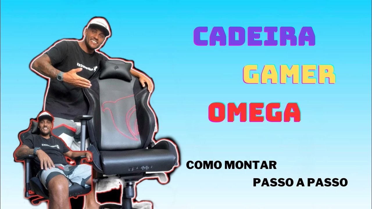 COMO MONTAR CADEIRA GAMER - PICHAU OMEGA