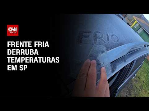Após ciclone-bomba, frente fria baixa temperaturas e traz temporais ao país | CNN NOVO DIA