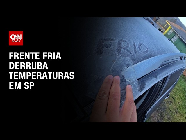 Após ciclone-bomba, frente fria baixa temperaturas e traz temporais ao país | CNN NOVO DIA