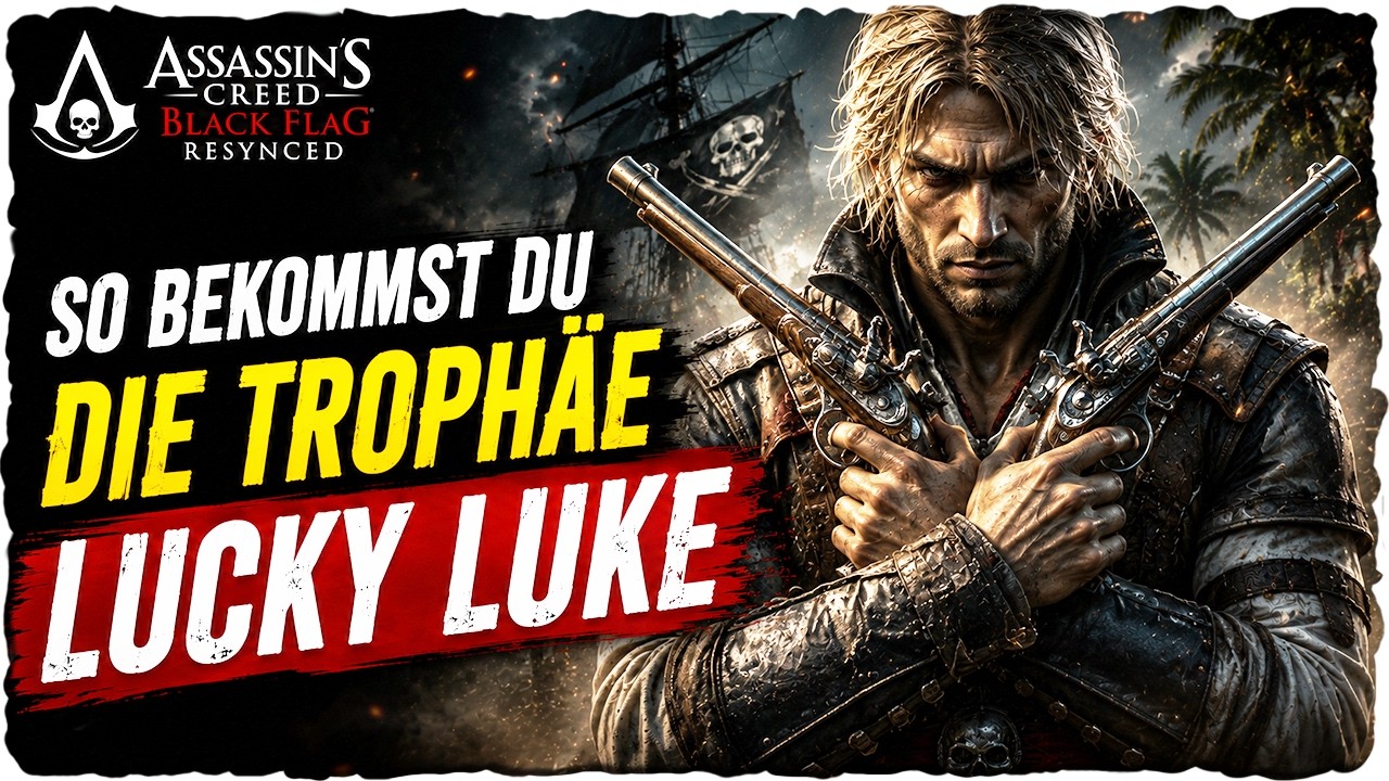 So bekommst du die Trophäe Lucky Luke | Assassin's Creed Black Flag Resynced