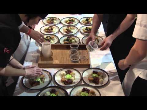 Jonas Karlsson, tranchering Rätt 2 - Årets Kock 2016, Final