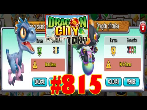 Dragon City "Capítulo 815 - El Dragón Prealado y Dragón Pitonisa" por Tony