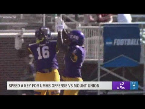UMHB's speed will cause problems for Mount Union's defense in Stagg Bowl 46