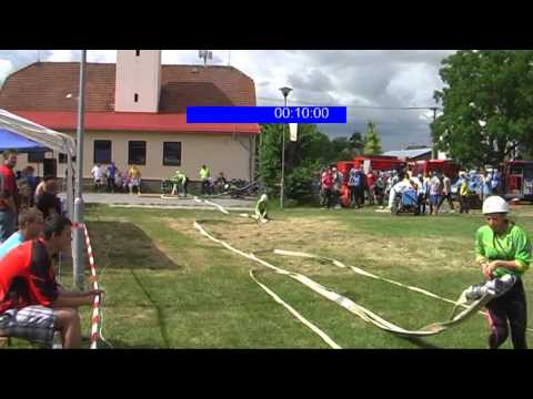 SDH Zahnašovice ženy 1 místo MHJ Císařov 2014