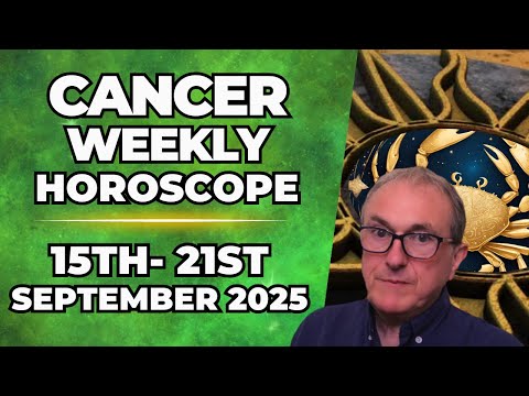 ♋ Cancer Weekly Horoscope | September 15–21, 2025 | Patrick Arundell Astrology