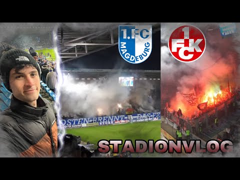 Fantastic atmosphere in the second division! Magdeburg - Kaiserslautern Stadium Vlog