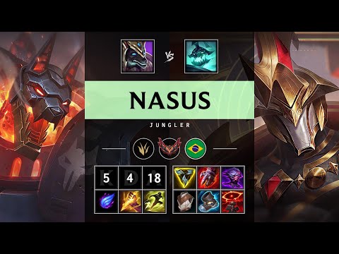 Nasus Jungle vs Hecarim - BR Grandmaster Patch 25.09