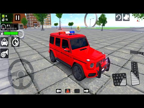 Offroad 4x4 Army Jeep G63 Driving 2020 - City Car Driving e#1 - Android Gameplay