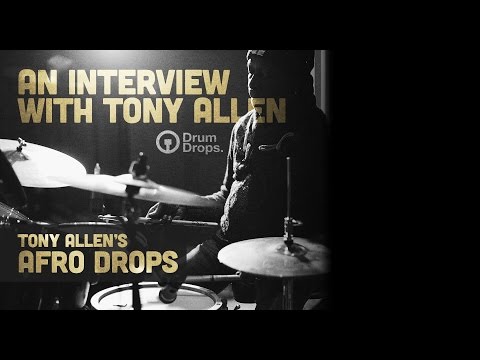 Tony Allen's Afro Drops Drumdrops drum sample library