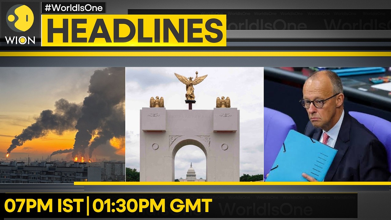 Russia-Ukraine Trade Drone Strikes | 'Triumphal Arch' To Store Drones | WION Headlines