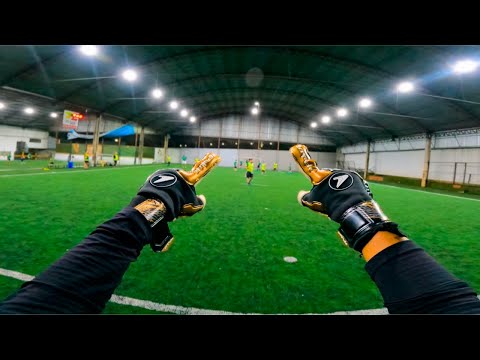 COMO É A VIDA DE UM GOLEIRO AMADOR - JOGO NA VISÃO DA GOPRO