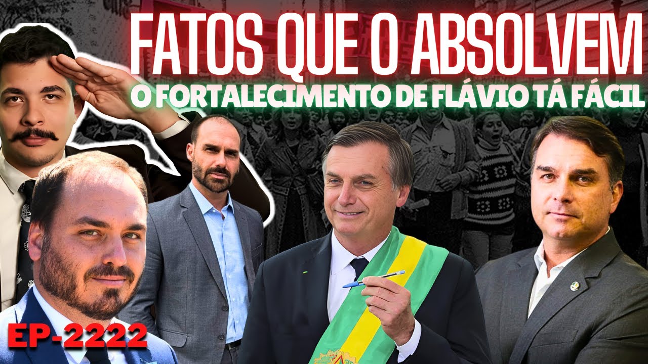 Bolsonaro: Mais FATOS Que o ABSOLVEM + O Fortalecimento de Flávio Tá FÁCIL + As Lições de 2020.