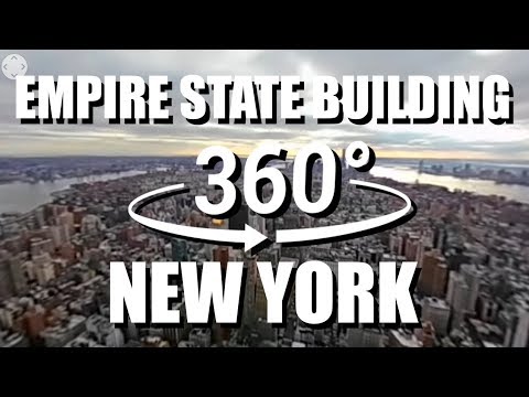Video 360º ↔️ NEW YORK 🇺🇲 The Empire State Building