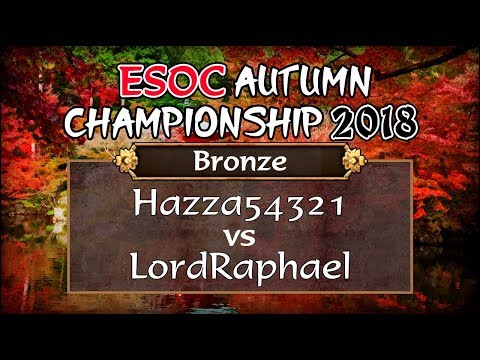 🥉LordRaphael vs Hazza54321 BRONZE MEDAL! — ESOC Autumn Tournament 2018 [AoE3]