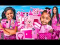 Buying EVERYTHING In ONE COLOR For My DAUGHTERS For 24 HOURS