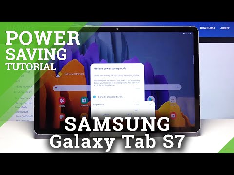 How to Enable Power Saving Mode on SAMSUNG Galaxy Tab S7 – Turn On Power Saving Mode