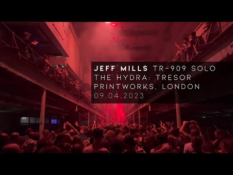 Jeff Mills (TR-909 Solo) - The Hydra: Tresor, Printworks, London | 09 April 2023