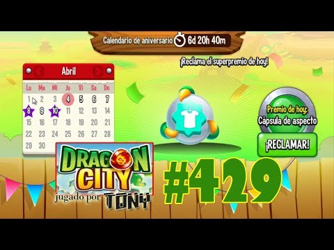 Dragon City "Capítulo 429 - El Calendario del Séptimo Aniversario" por Tony