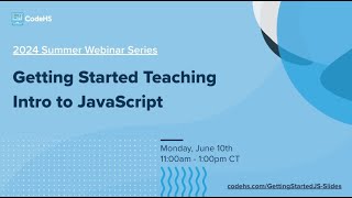 Getting Started Teaching JavaScript thumbnail