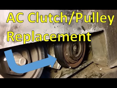 03-07 Accord AC Clutch and Pulley Replacement