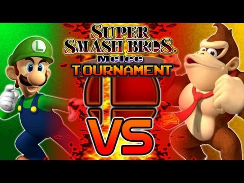 Super Smash Bros. Melee Tournament | Part 4 - First Round: Luigi vs Donkey Kong