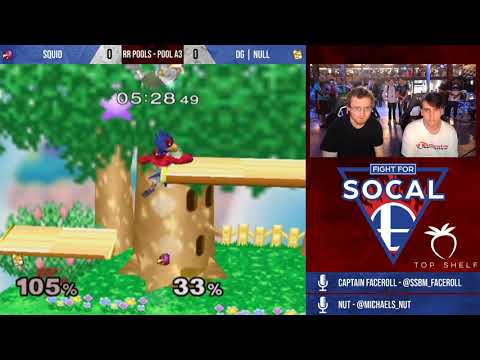 Fight For SoCal 8 - Squid (Falco) VS DG | null (Fox) - SSBM - RR Pools (A3)