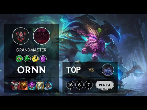 Ornn Top vs Sylas - BR Grandmaster Patch 11.9