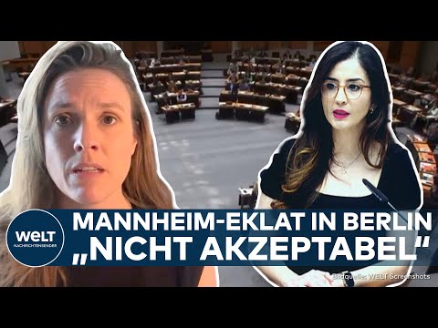 Video Thumbnail: MANNHEIM-EKLAT: „Nicht akzeptabel“! EU-Spitzenkandidatin Reintke zu Vorfall in Berlin