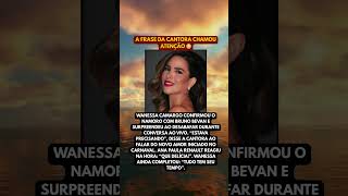 Wanessa assume romance e desabafa ao vivo