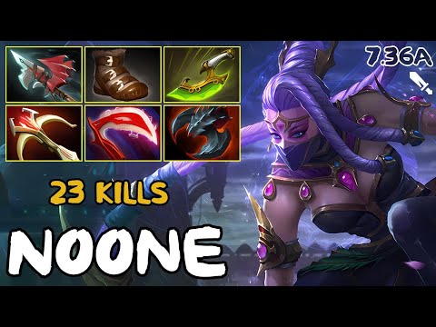 Noone | Templar Assassin Refractor Mid | 23 kills | 7.36a | Immortal Dota 2 Pro Plays
