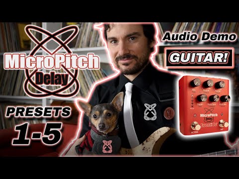 Eventide MicroPitch Delay Pedal Presets 1-5 Guitar Demo