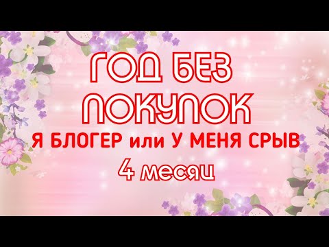 ГОД Без Покупок Спустя 4 Месяца / Я Блогер или У Меня Срыв // Elena Pero