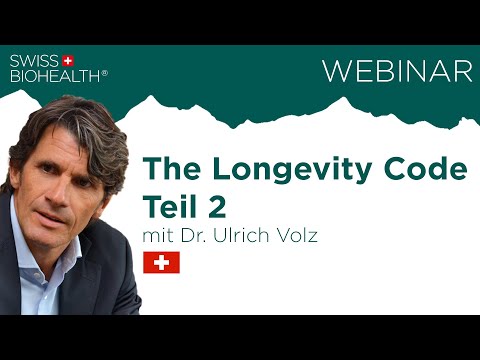 🇨🇭The Longevity Code - Teil 2 - mit Dr. Ulrich Volz | Gesundheit, Energie & Erfolg