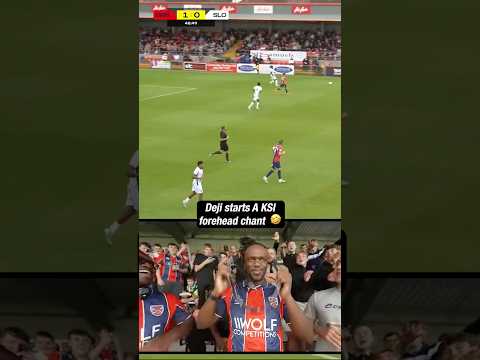 Deji makes KSI Forehead Chant... 😭✌️