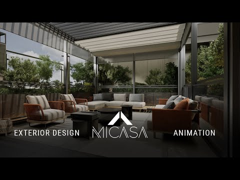 Terassa & Kitchen Design | Animation | Unreal Engine 5