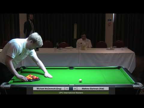 2018 Men's Student International Masters - Michael McDermott (Eng) v Matthew Bartman (Wal)